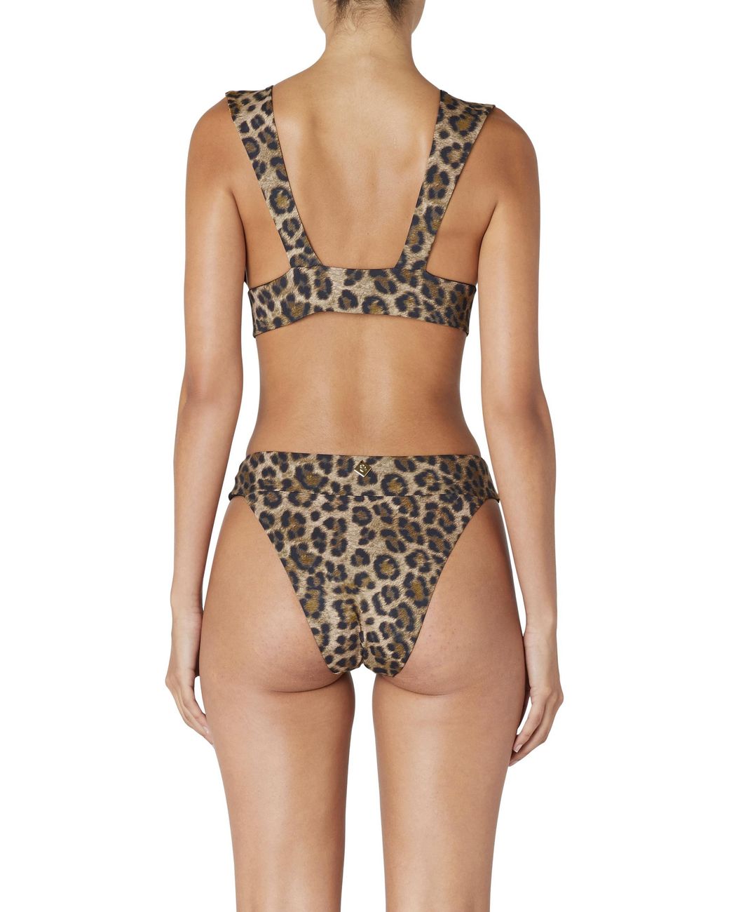 Room 24 Brown Brina Top Leopard