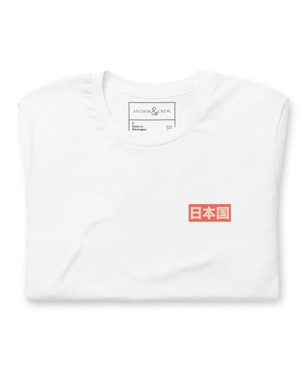 Anchor and Crew Pink Nine Signature Japan Era Organic Cotton T-Shirt
