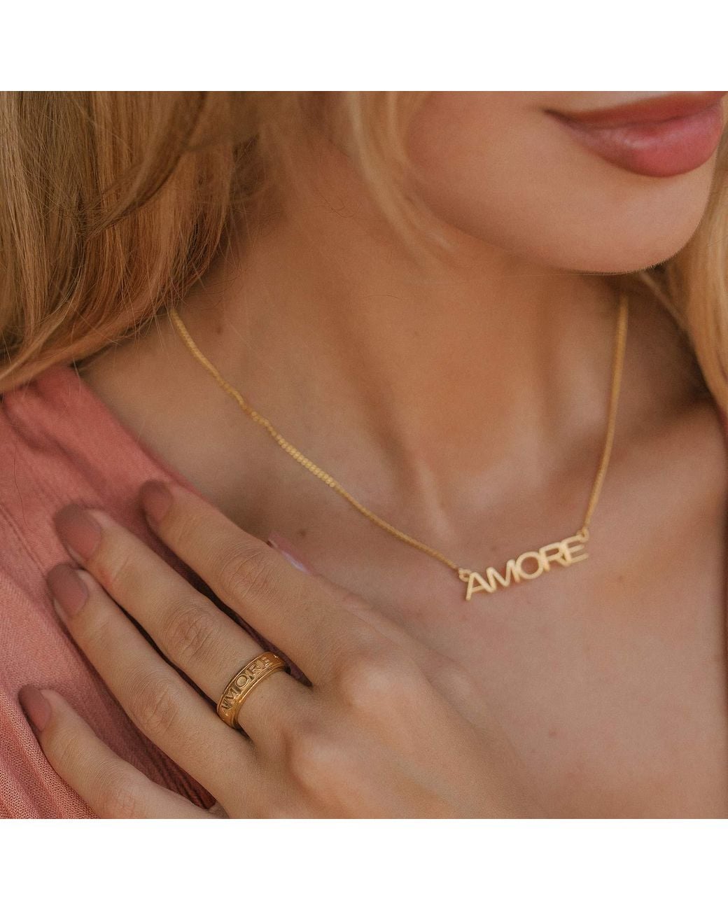 Charlotte's Web Jewellery Metallic Amore Vermeil Spinning Ring
