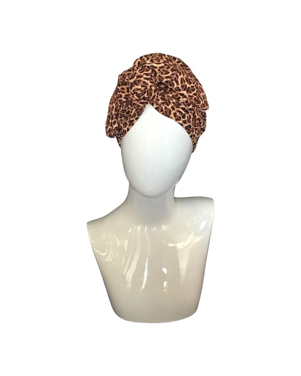 Romer Millinery Brown Neutrals Twisturban Turban