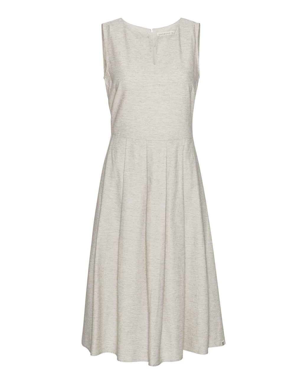 GROBUND White Christiane Dress