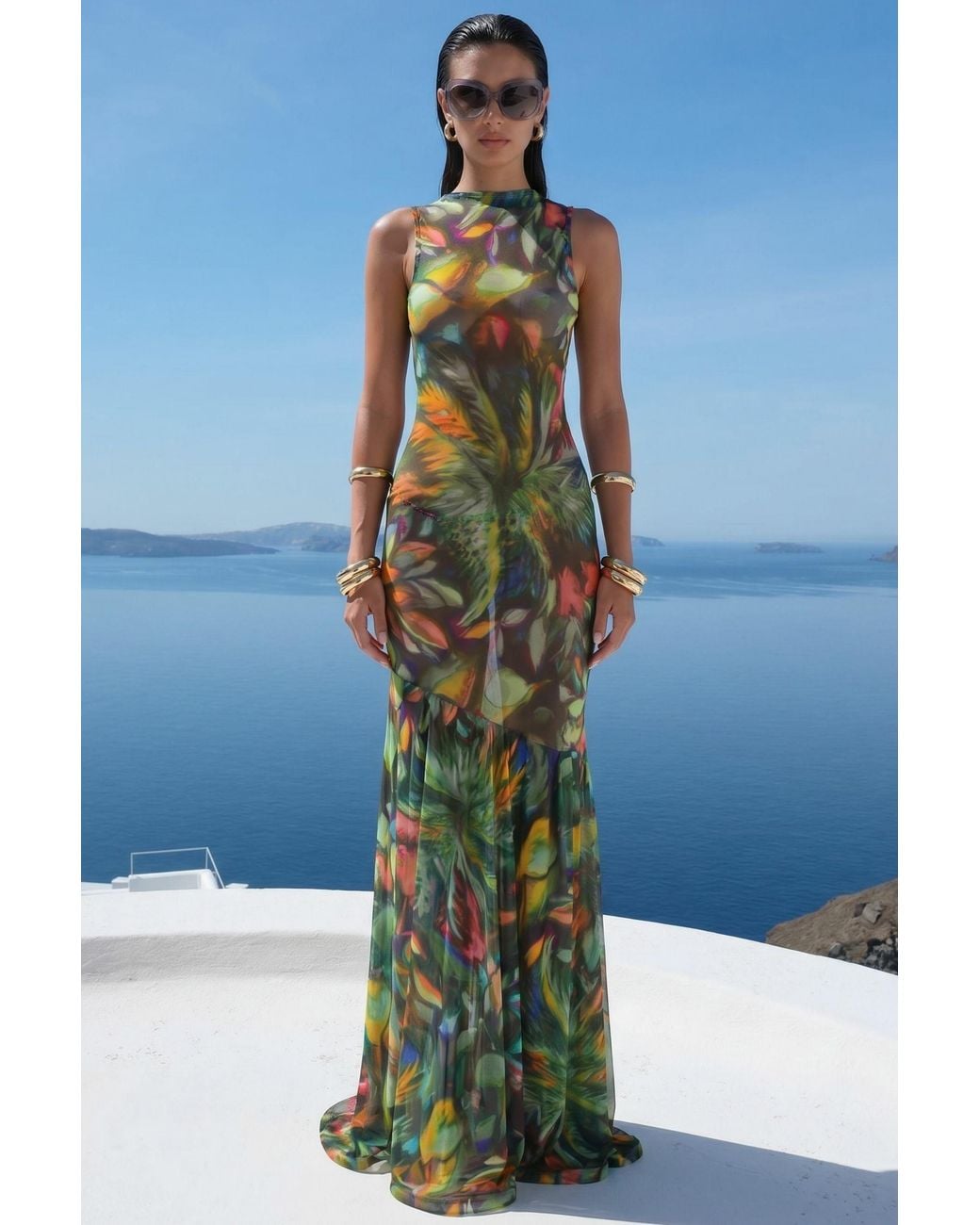 Room 24 Green Ariel Dress