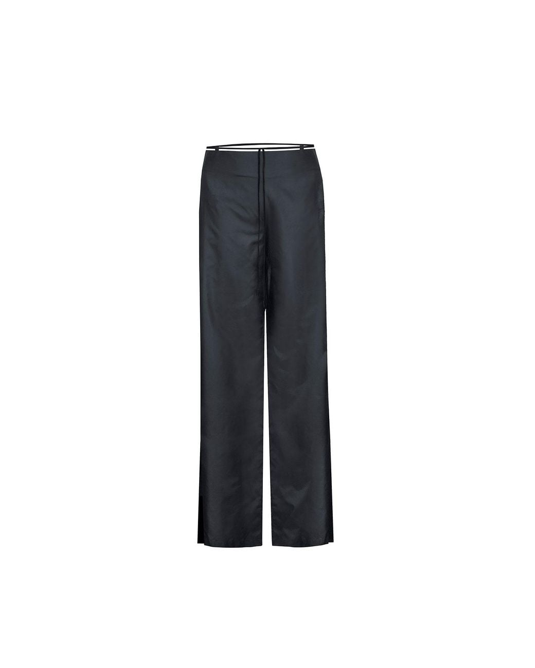Audrey Vallens Blue All-Gen Detached Tie Pants