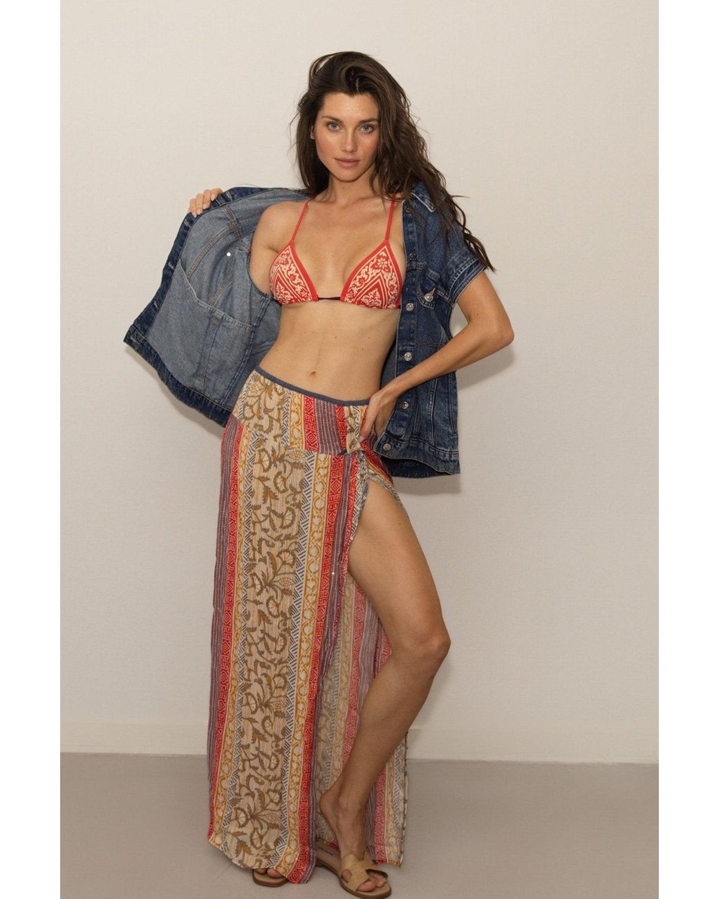 Muche Et Muchette Pink Avi Sarong