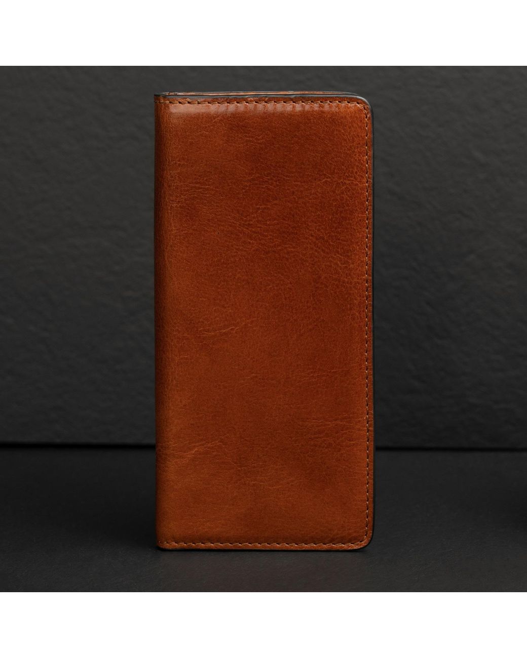 Time Resistance Brown A Coat Wallet for men
