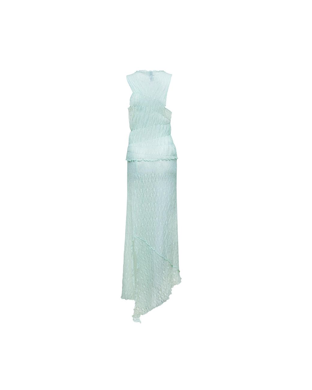 Audrey Vallens Blue Miss Av Lace Dress