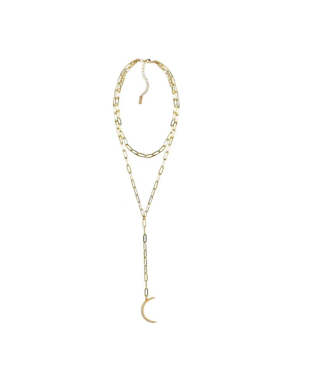 Adriana Pappas Designs Metallic Moonlight Lariat