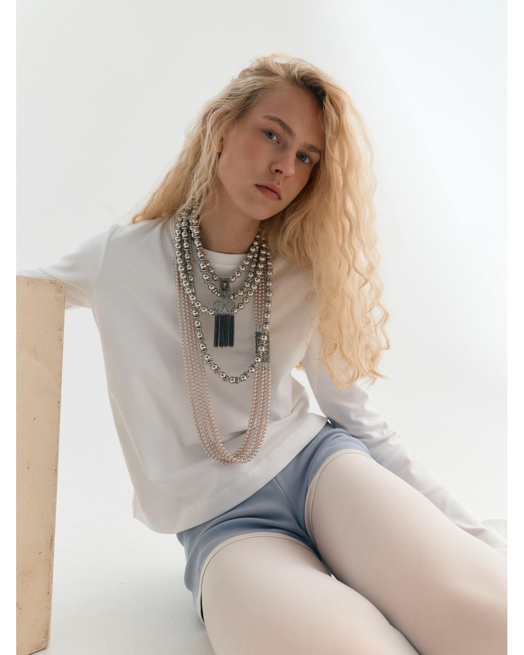 Sita Nevado White Blanche Necklace
