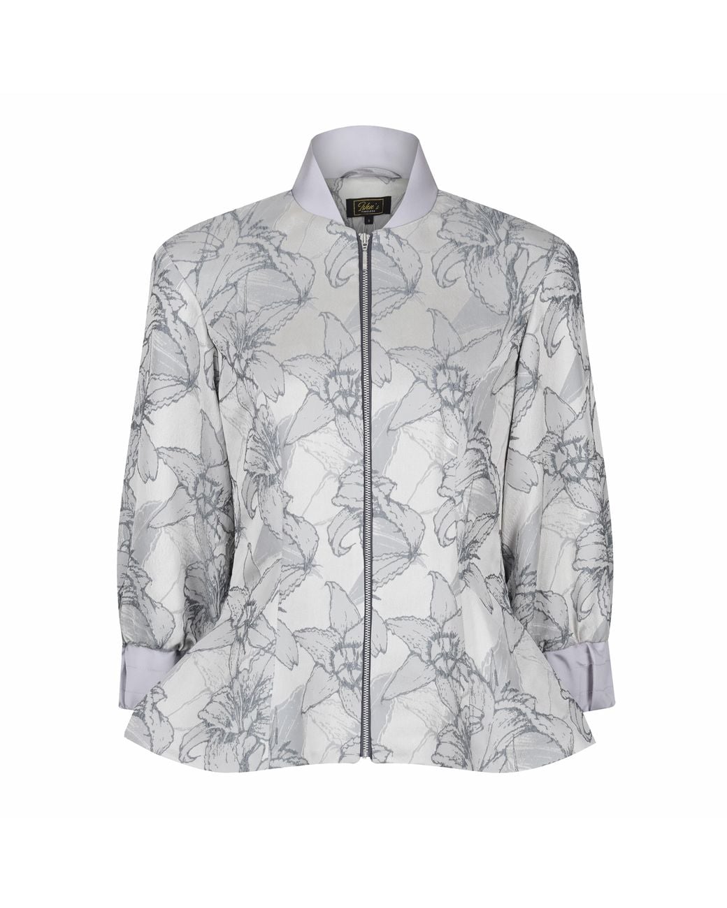 Lioness by Tf Gray Twilight Flora Fitted Jacket Blouse