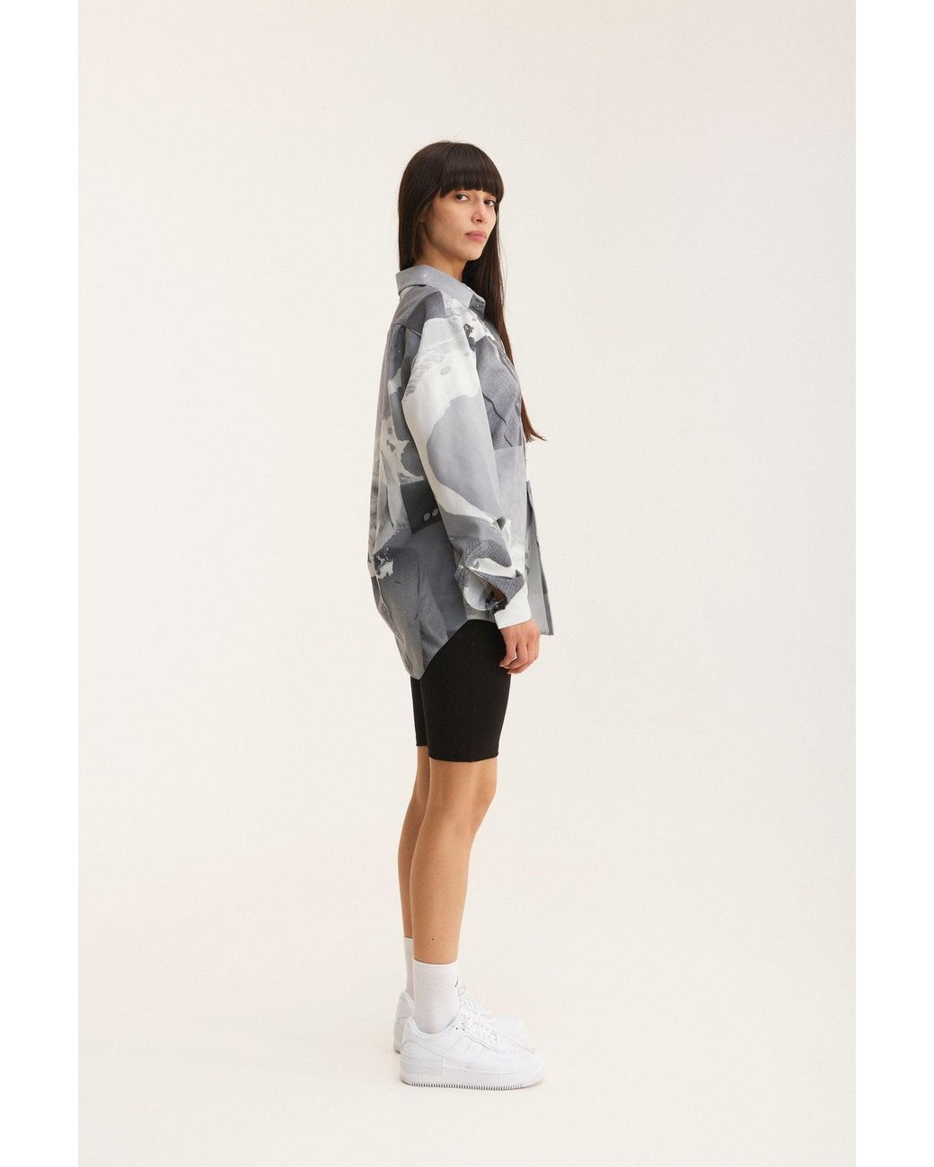 mysimplicated Metallic Long Sleeve Shirt