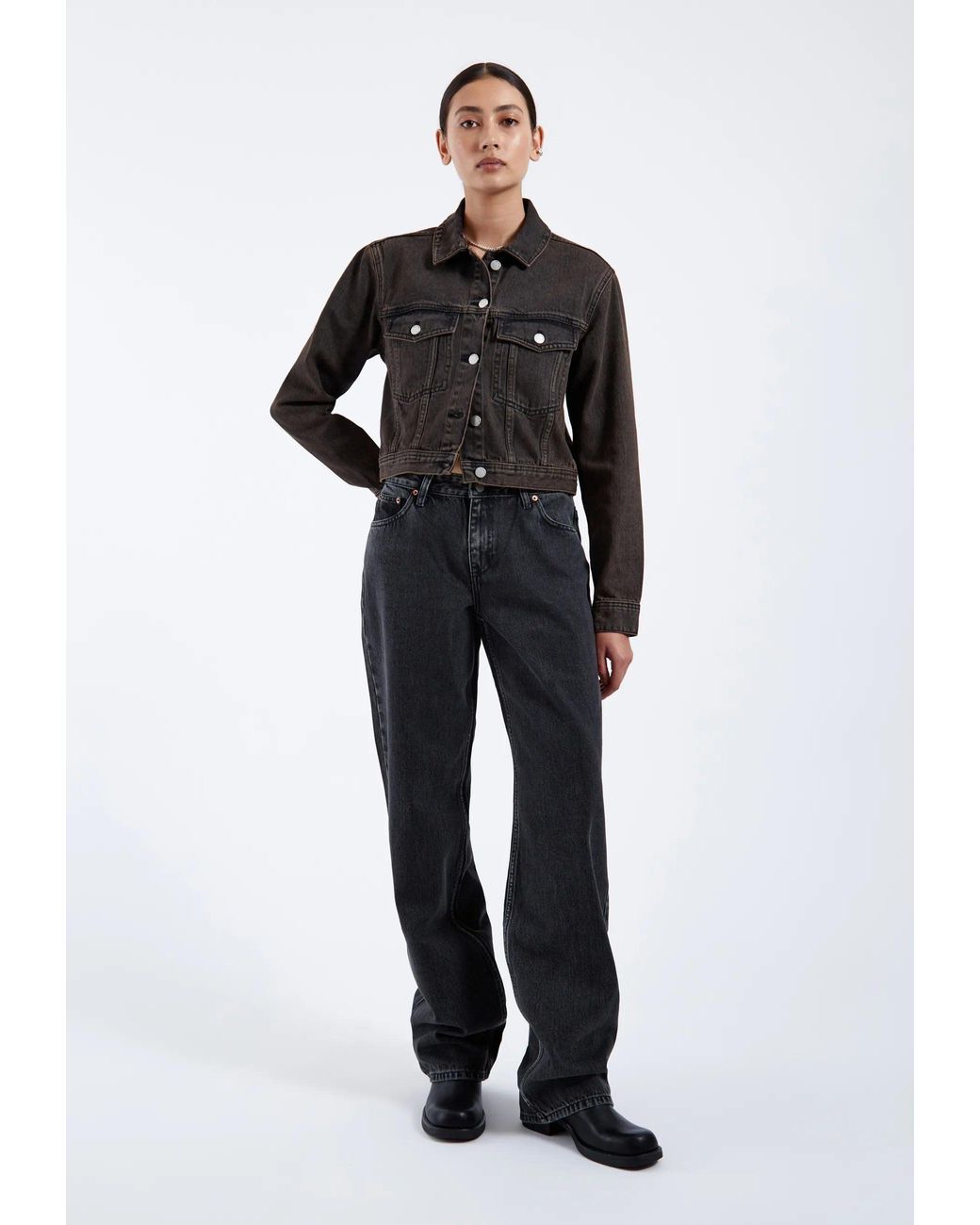 Dr. Denim Black Becky Jacket