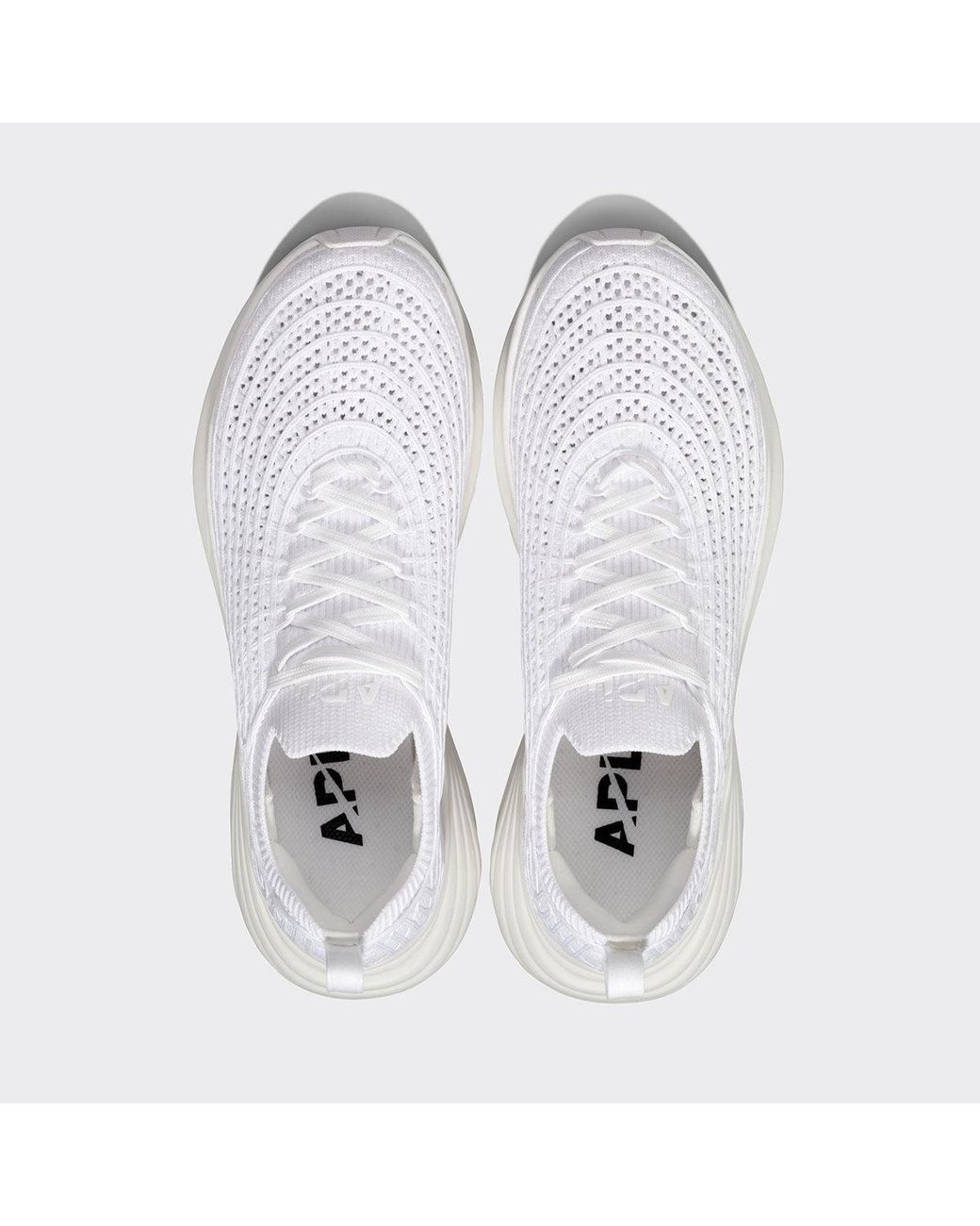 Athletic Propulsion Labs White Techloom Zipline