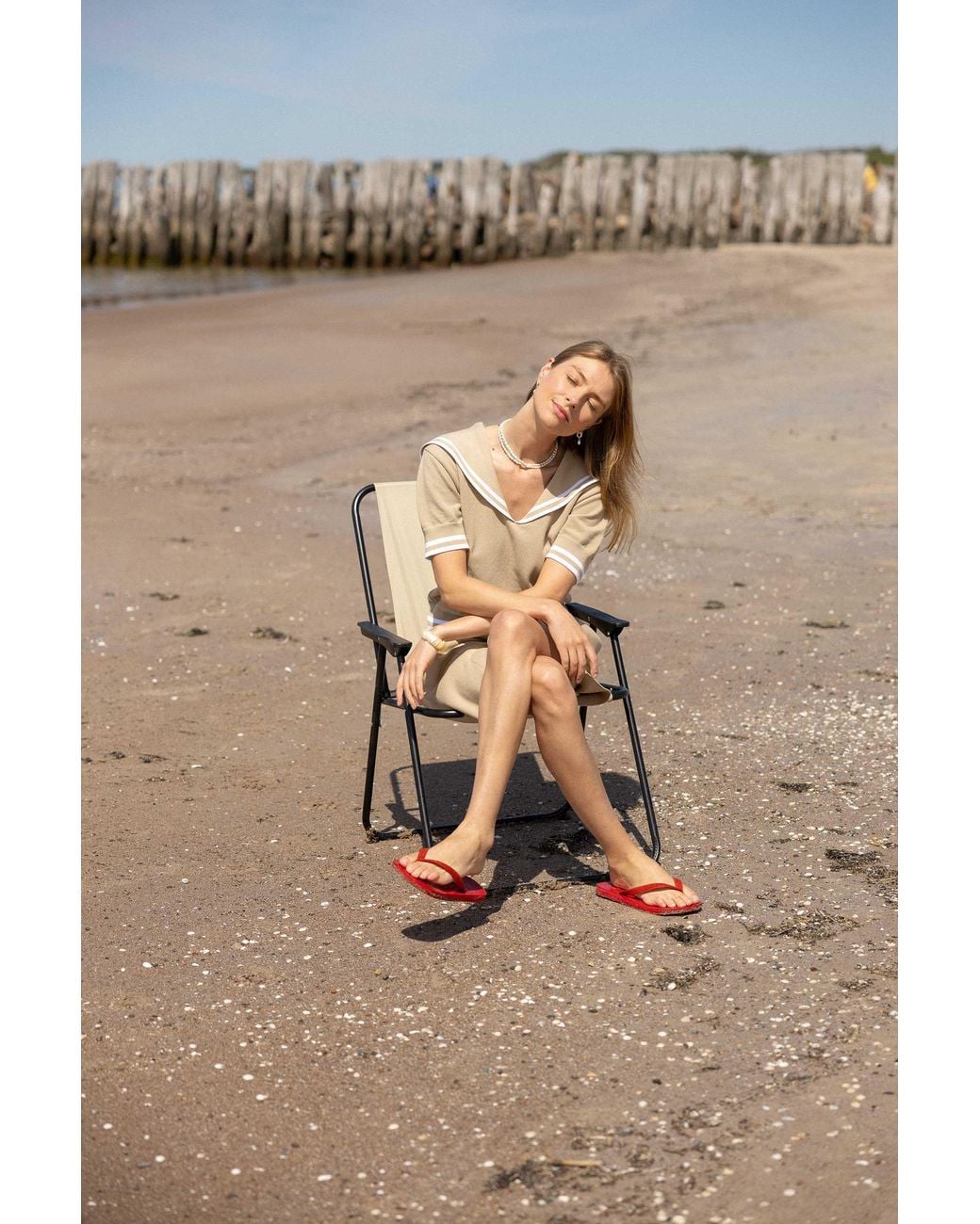 SALANIDA Natural Vento Sailor Top