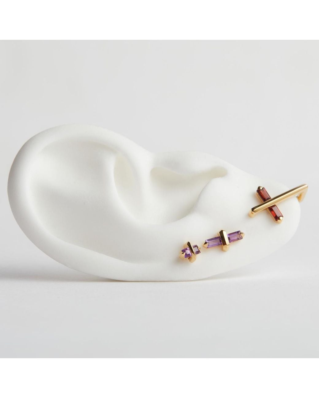 Kasun Metallic Candy Kiss Earrings
