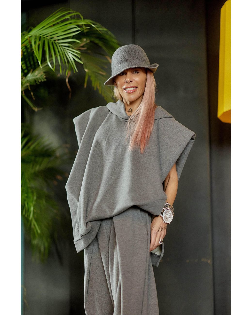 Clothes by Locker Room Gray Two Piece Set