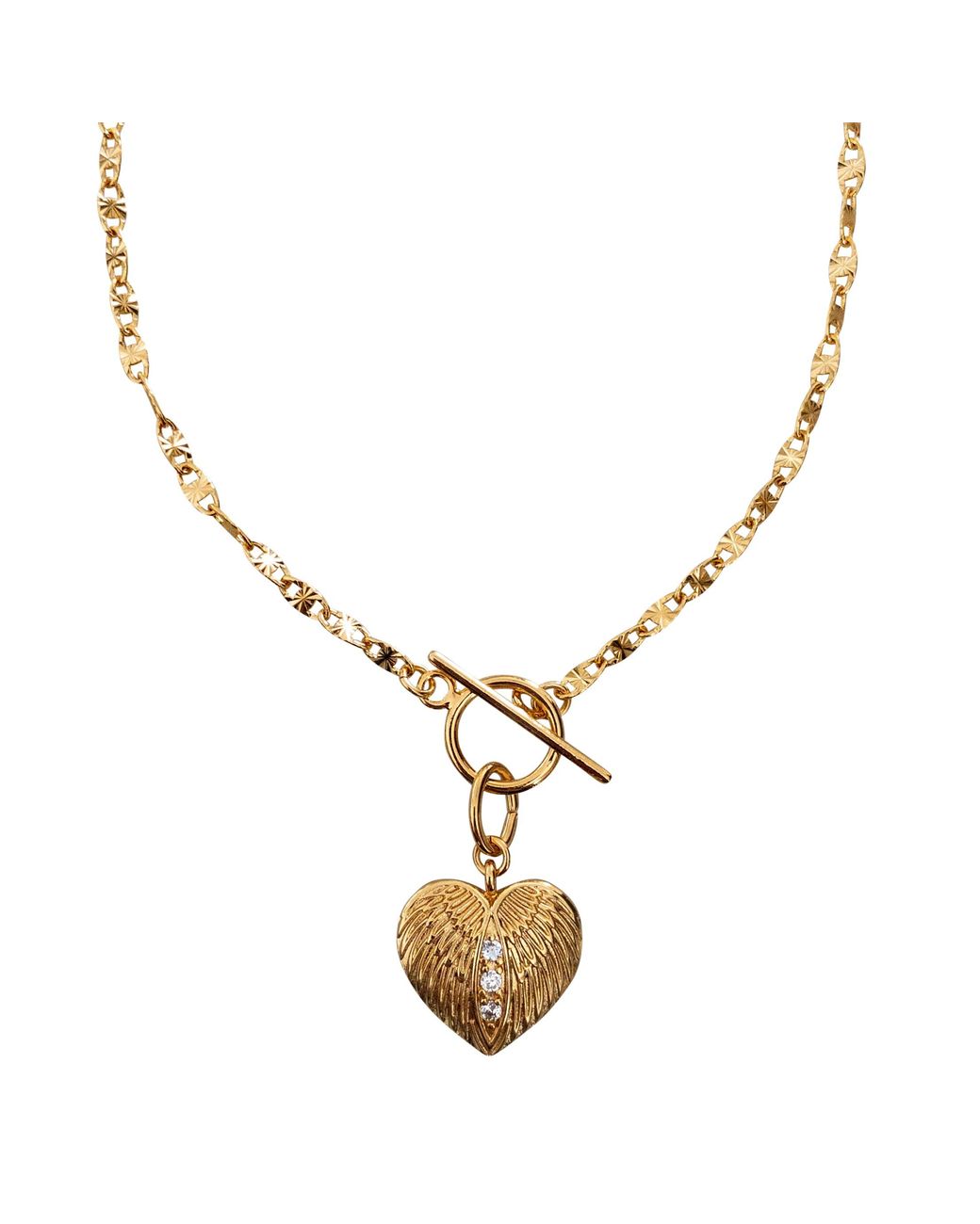 IN CAUDA VENENUM Metallic Milo Necklace