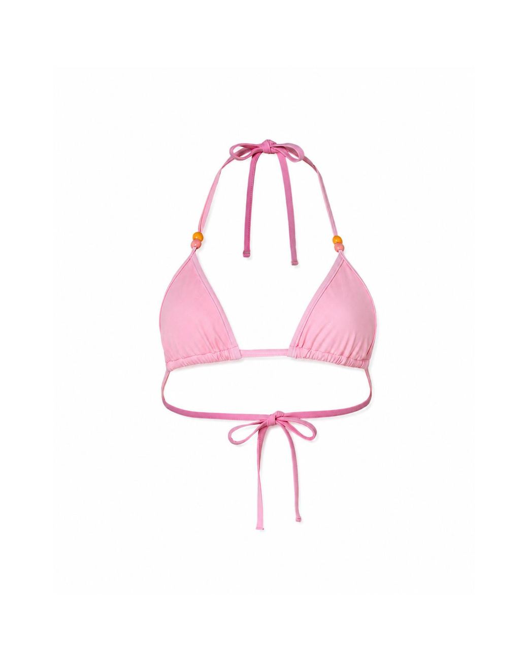 Par & Escala Pink Iso Bikini Top