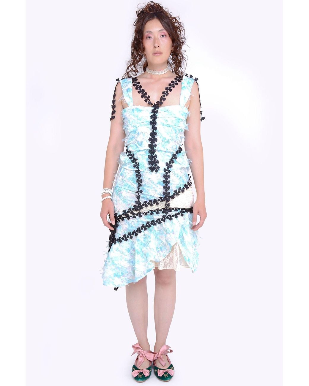 Natalia Petruch Blue Neutrals Anabelle Skirt