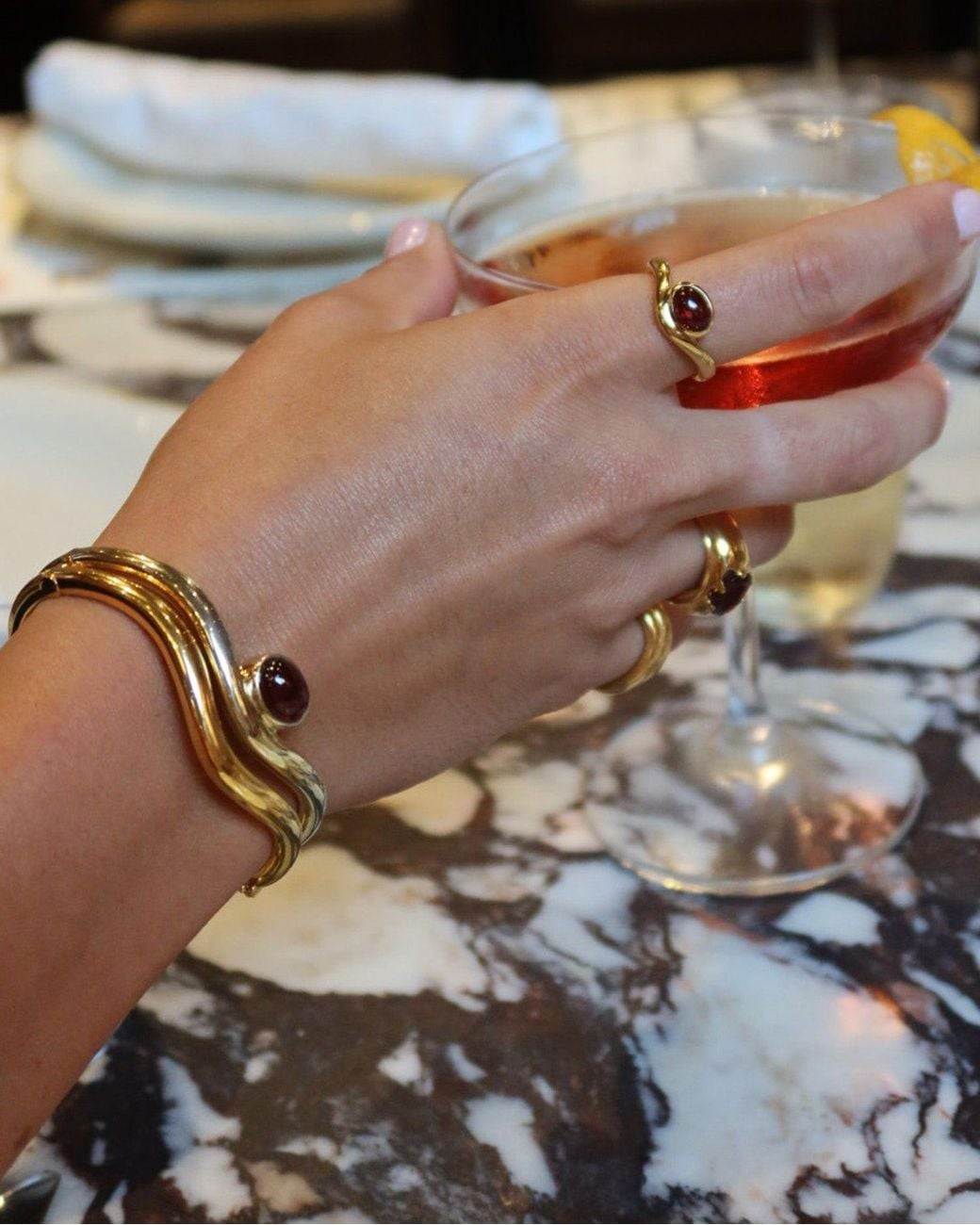 Stone Fruit White Harvest Ring