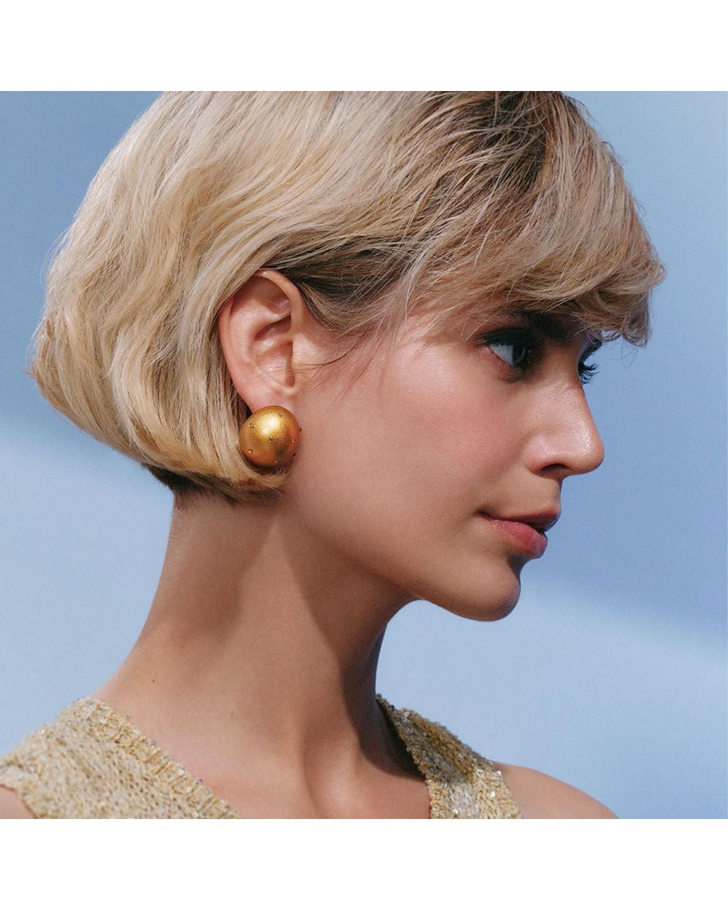 Saule Label Multicolor Gaia Midi Crystal Earrings