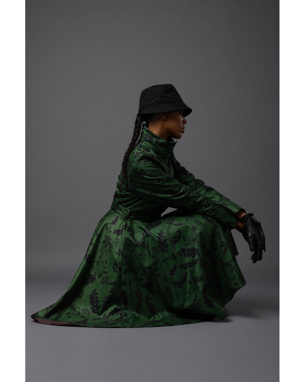RainSisters Green Winter Coat