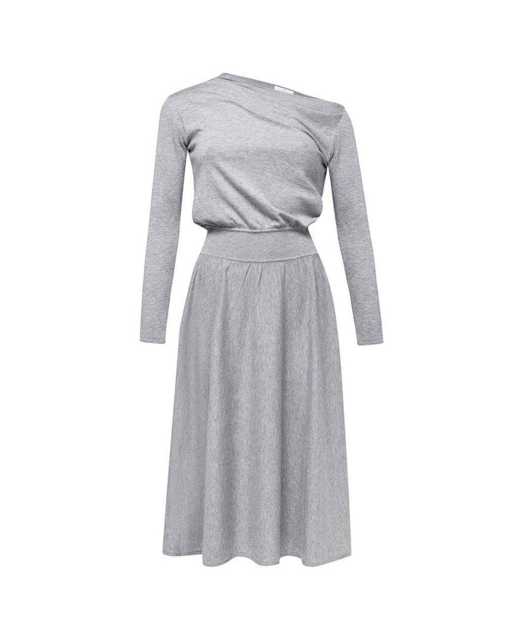 Peraluna Gray Mayfair Knit Dress