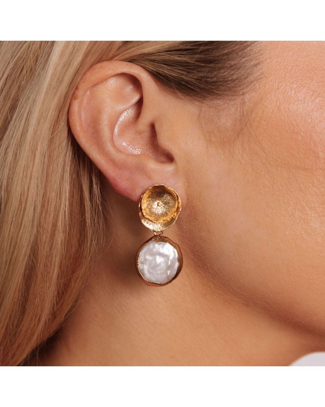 SET & STONES Metallic Reese Earrings