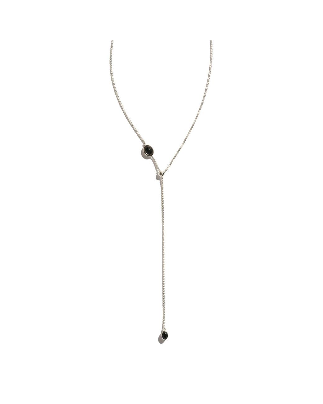Stone Fruit Metallic Baby Bolo Necklace