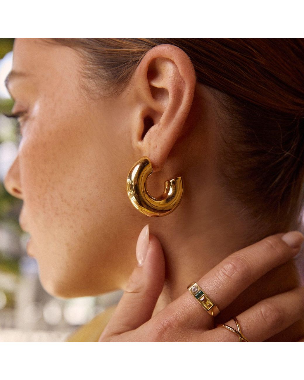 ARMS OF EVE Metallic Bella Earrings
