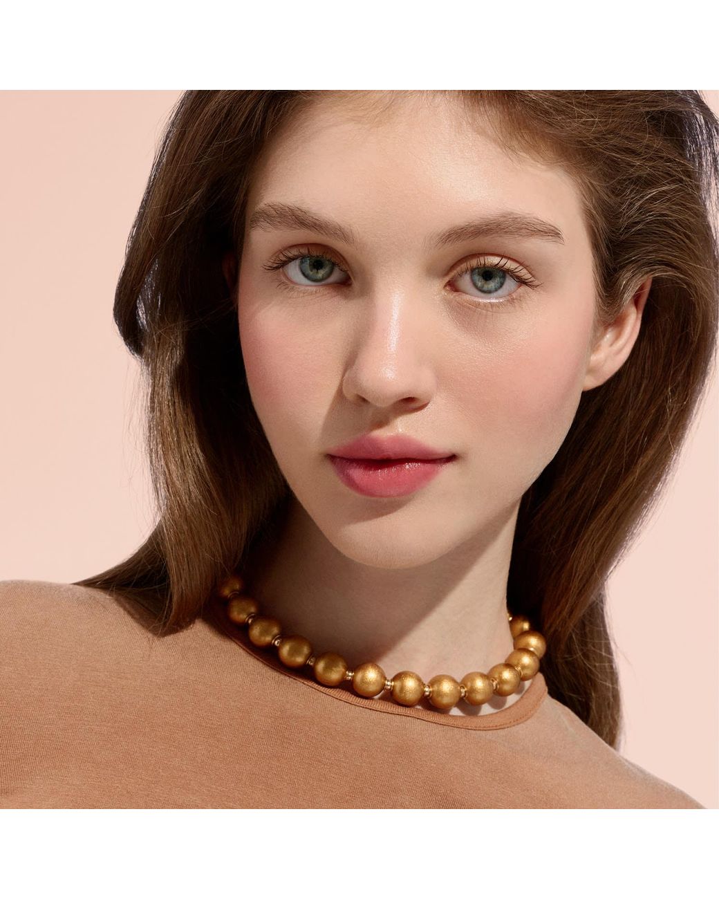 Saule Label Metallic Siena Duo Necklaces