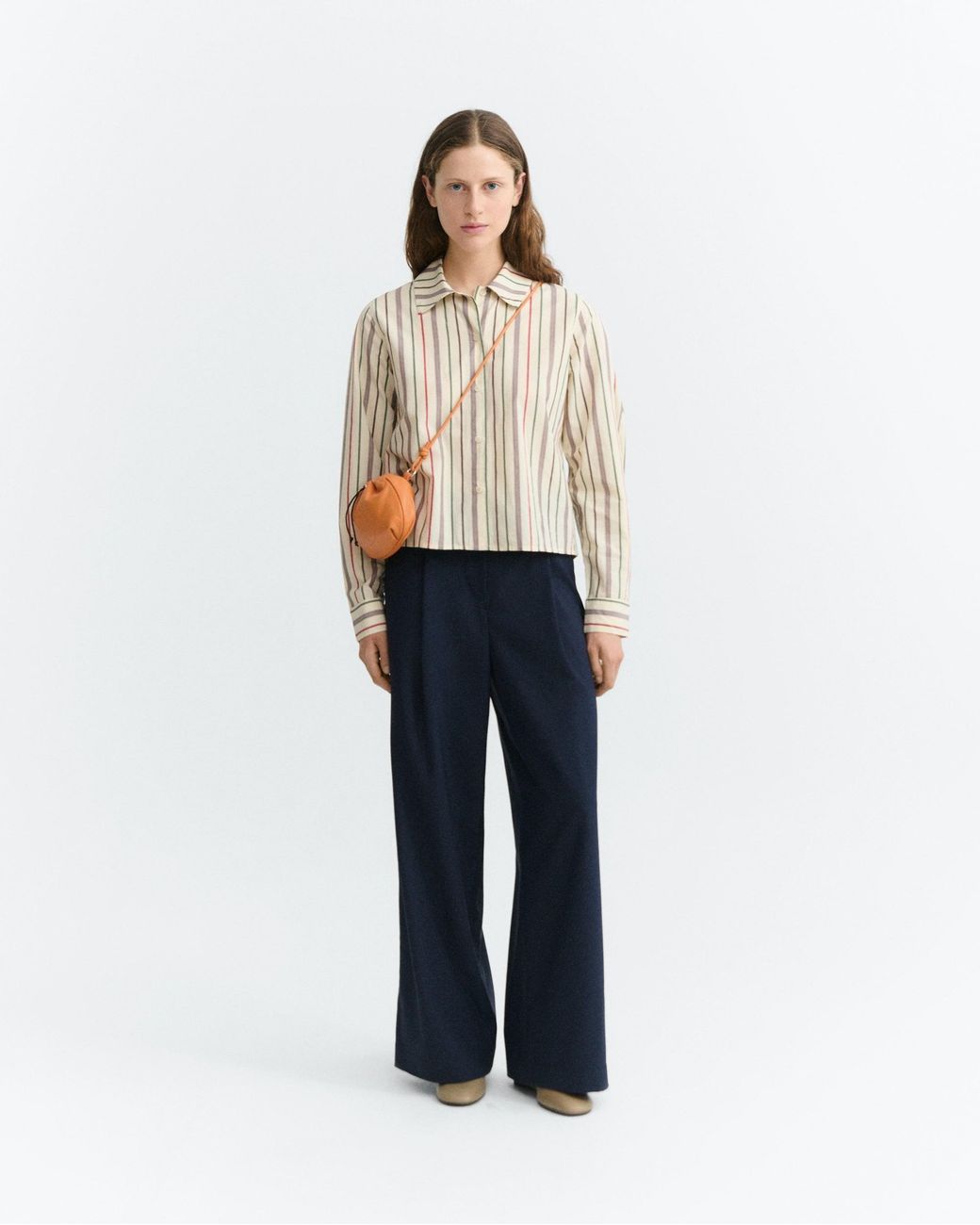 Thinking Mu Natural Multicolour Striped Duna Blouse