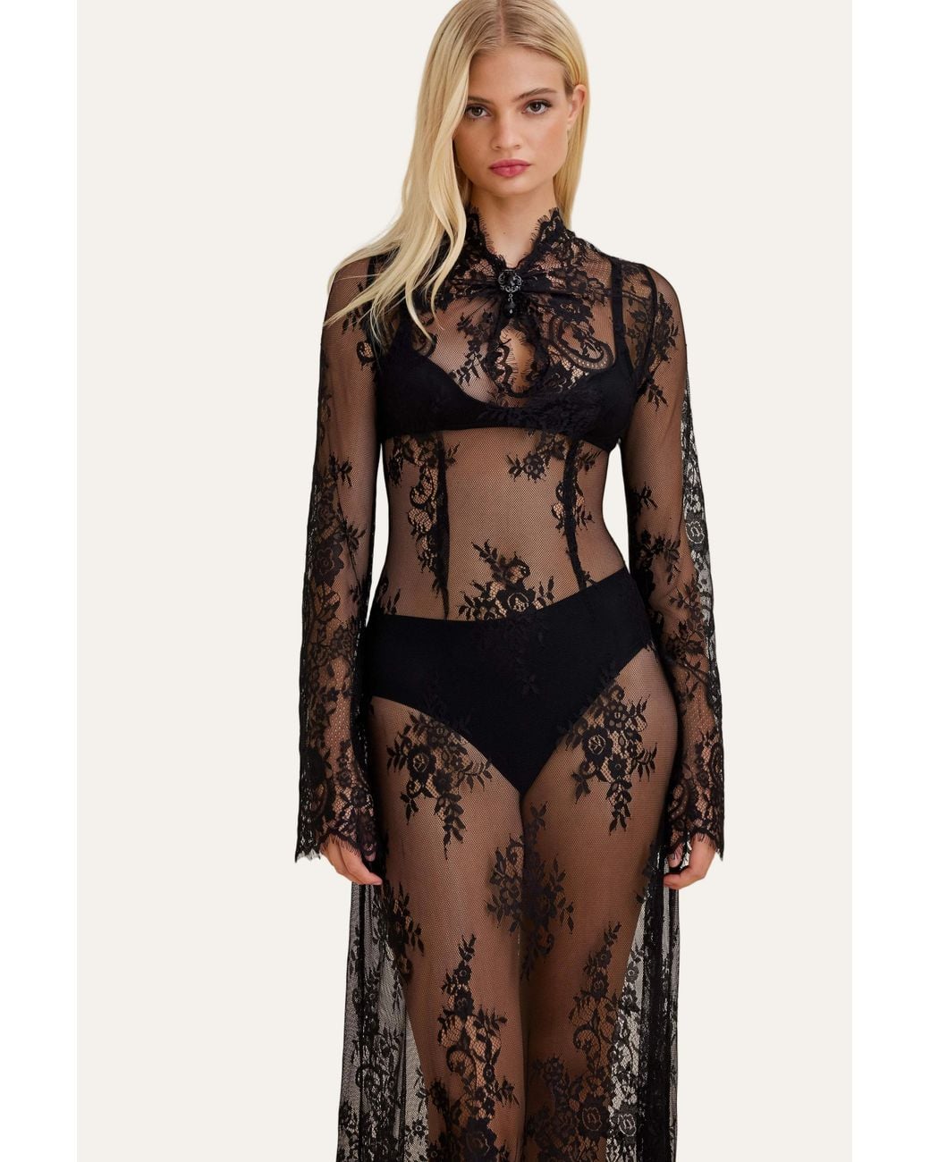 Scarlett Gasque Gray Raven Dress
