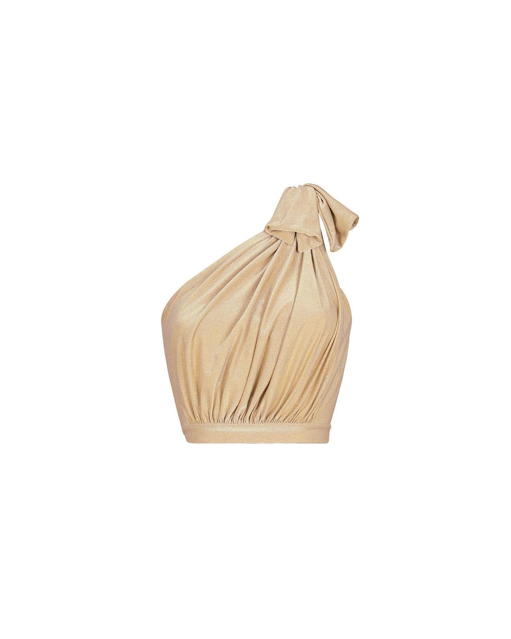 Aguaclara Natural Doree One Shoulder Blouse