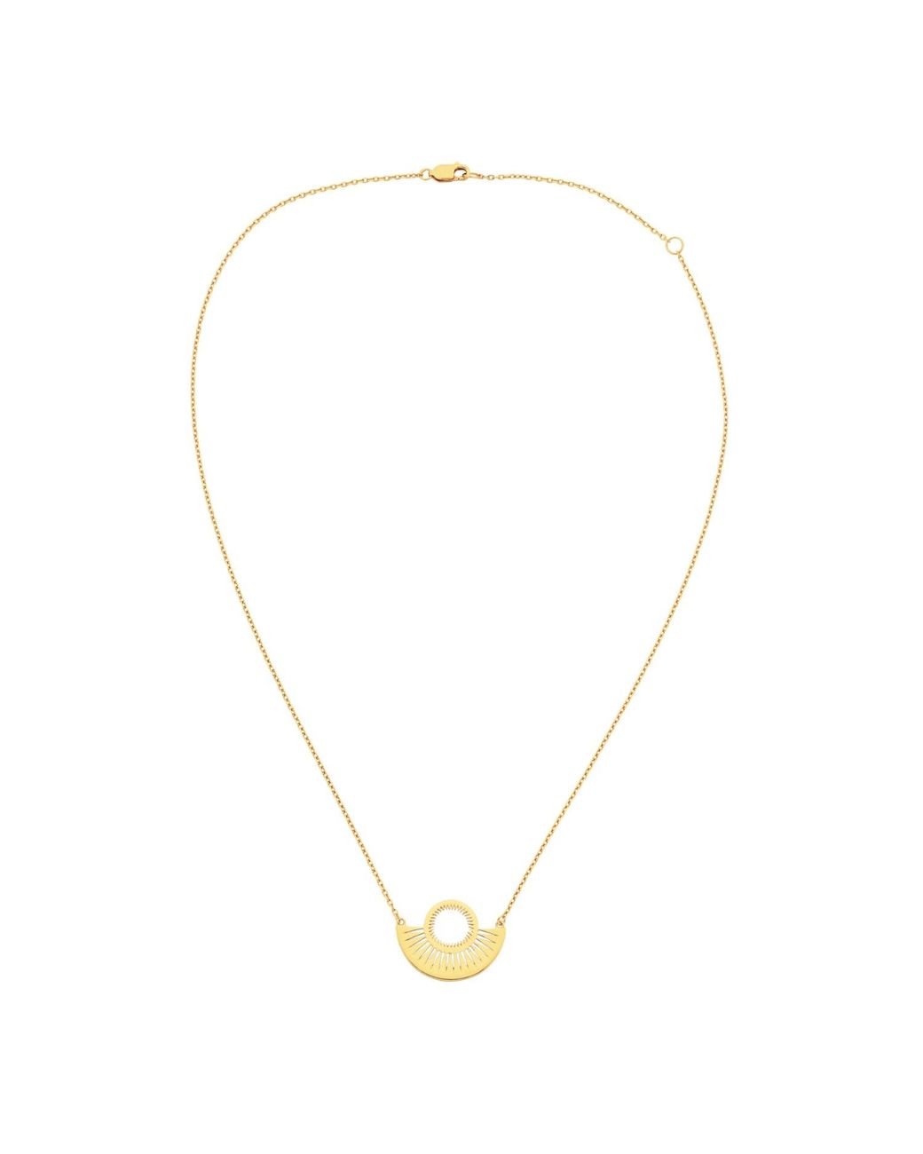 Zoe & Morgan Metallic Pocket Full Of Sunshine Necklace