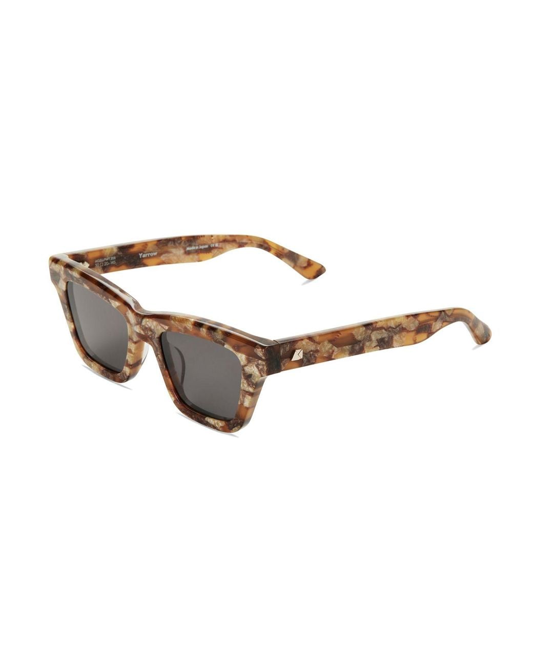 The Avantguard Brown Yarrow Patchwork Tort Wayfarer Sunglasses