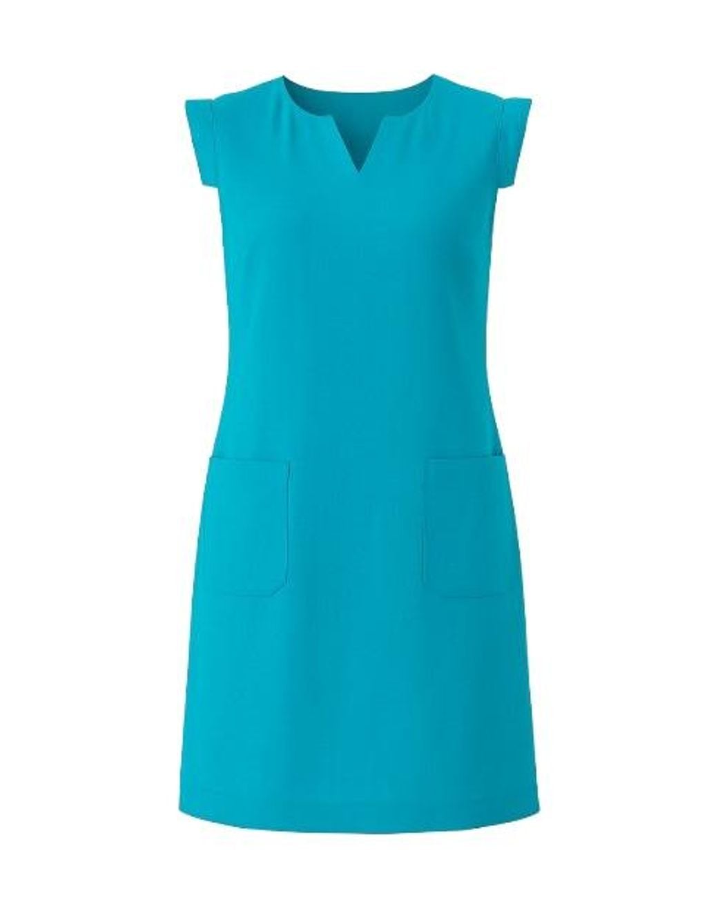 Conquista Blue Shift Dress
