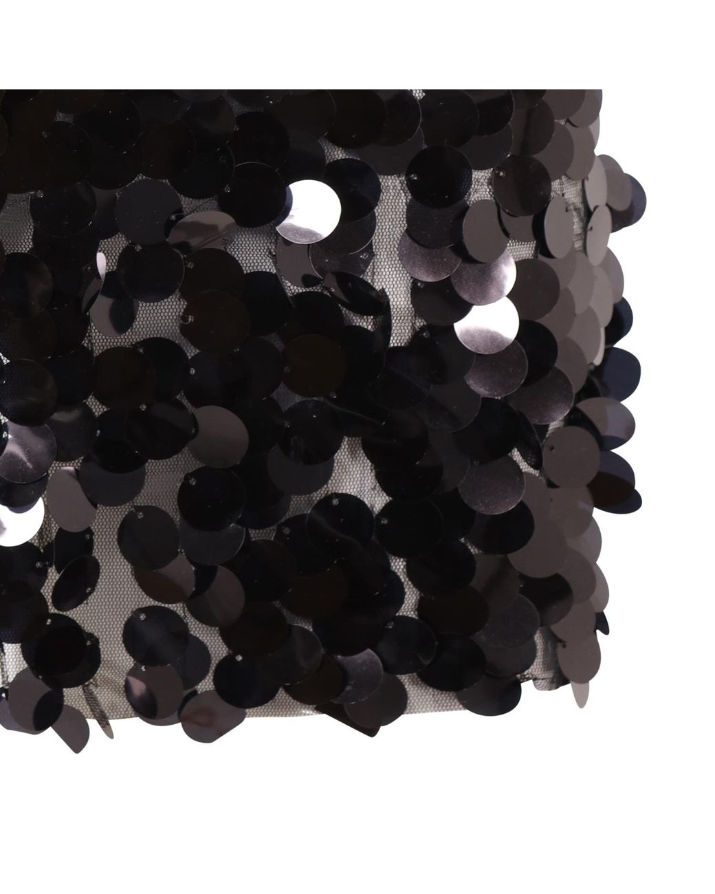 Belle -et-BonBon Black Naomi Sequin Shimmer Micro Skirt
