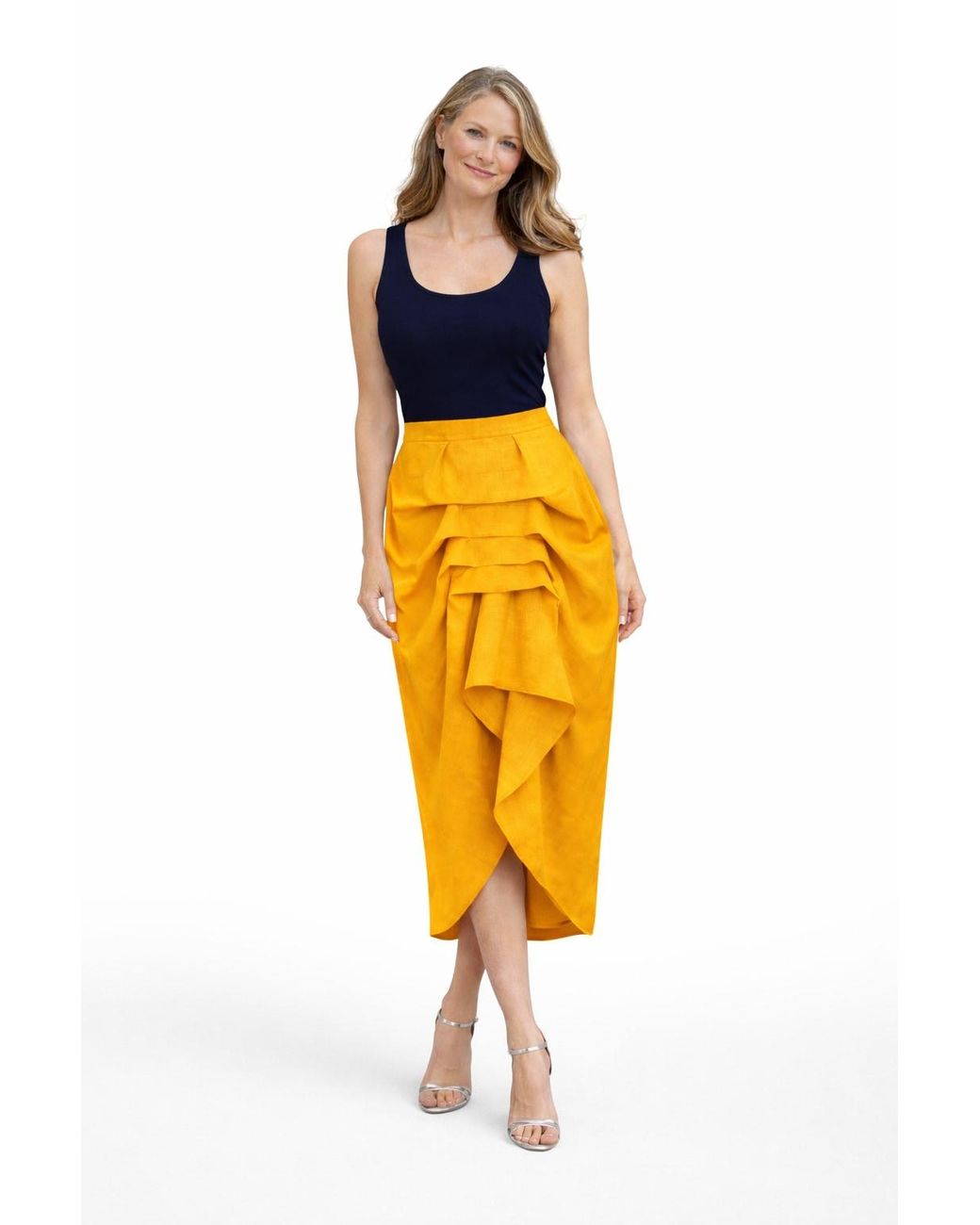 Lumina Eligma Yellow The Vanguard Skirt