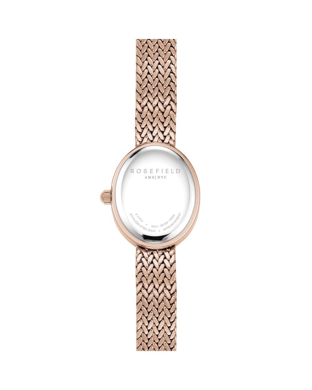 ROSEFIELD Metallic Mini Oval Ladies Watch