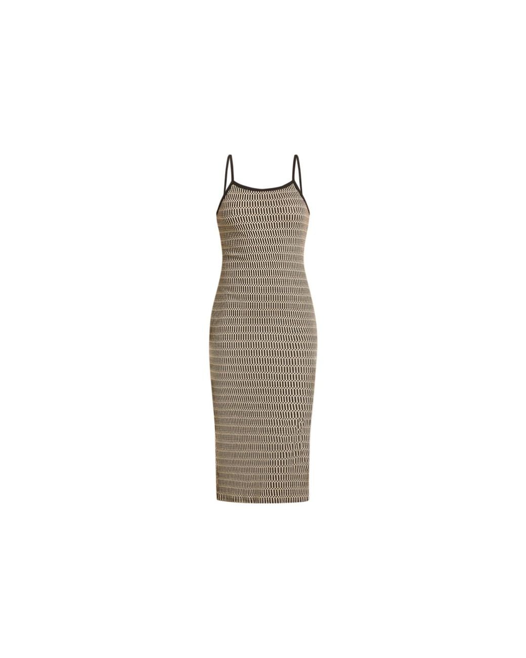 Known Supply Natural Bodycon Tank Dress