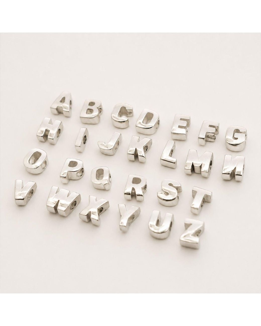 Kate Koel Metallic Initial Bracelet