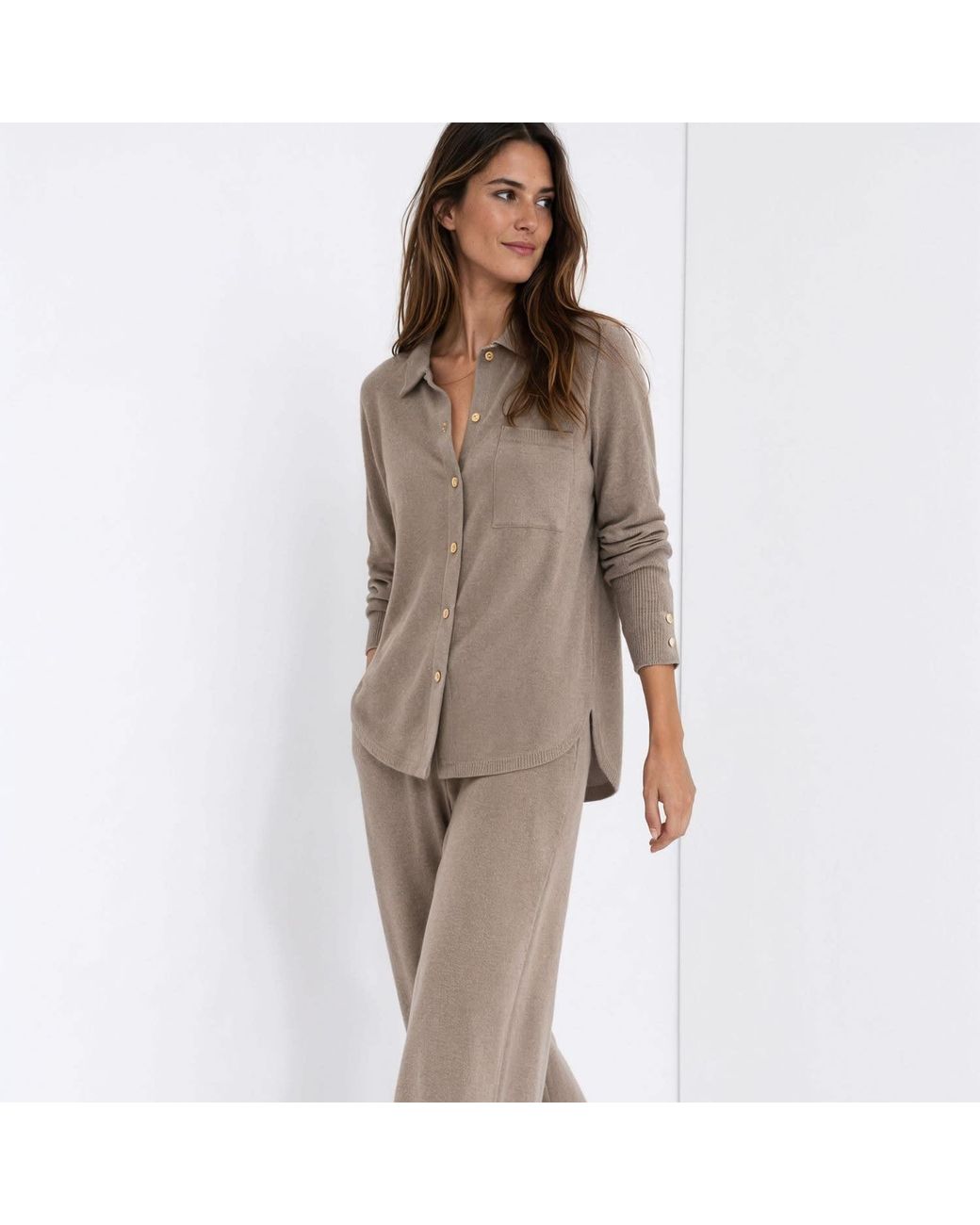 Bel Cashmere Gray Cardigan Eloise