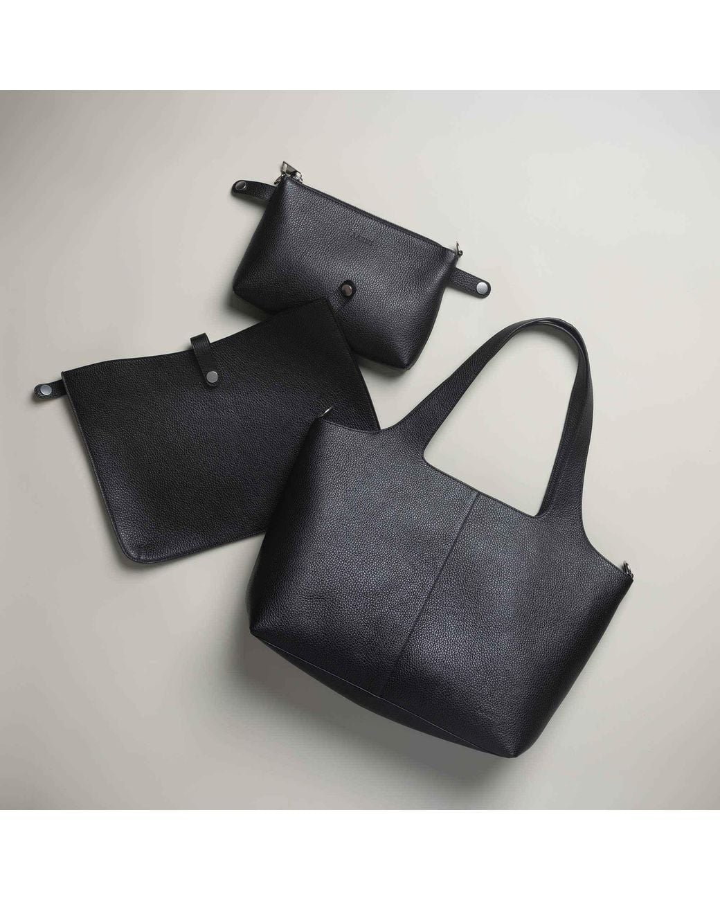 Aarni Black Aava Pouch Bag