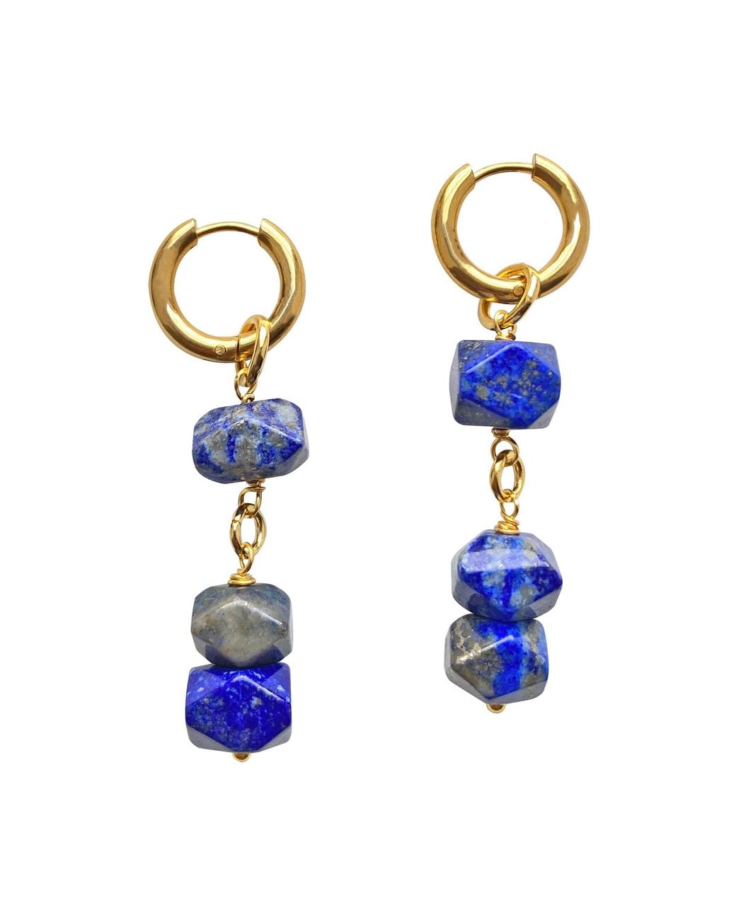Smilla Brav Blue Lapis Lazuli Earrings Celia