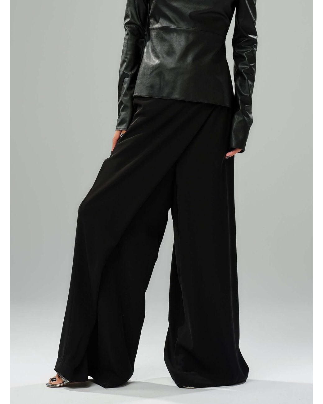 Clothes by Locker Room Black Wide-Leg Pants