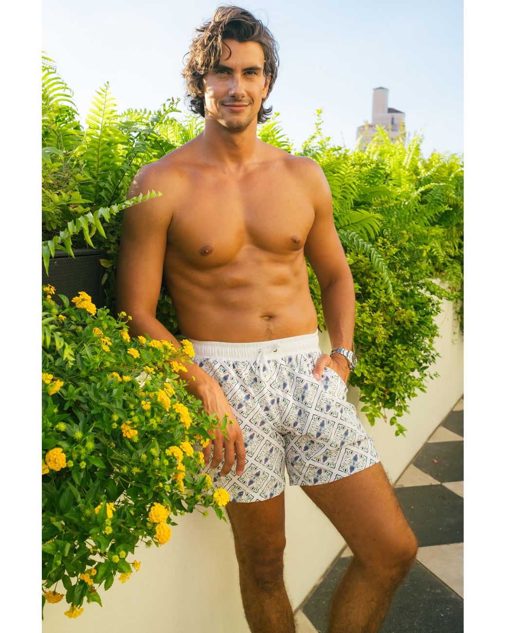 IVY SWIMWEAR Gray Alessandro for men