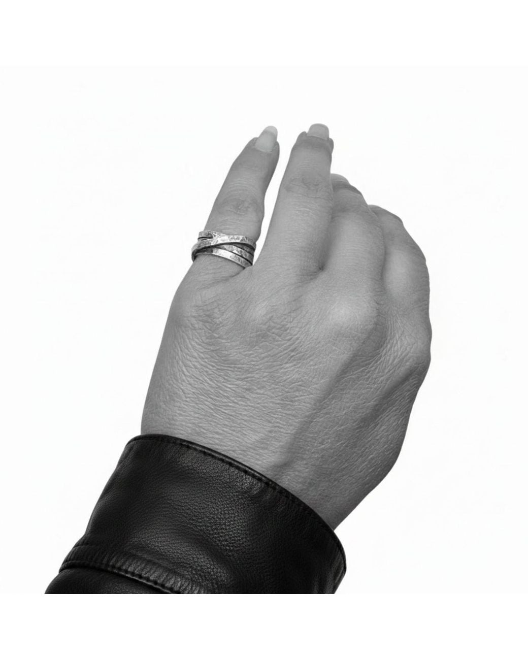 Tg-Jewellery by Tamara Gervasio Metallic Fasce Ring — Recycled Sterling
