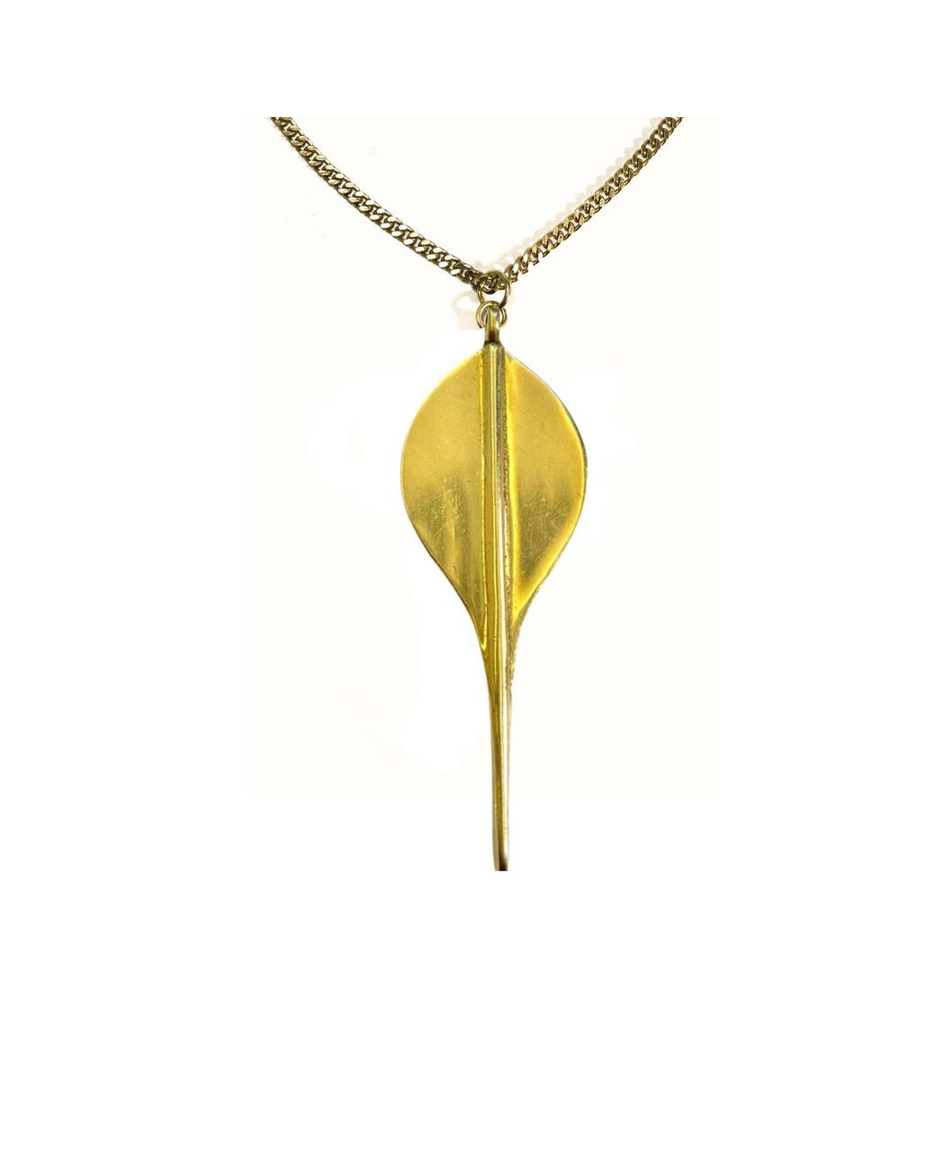 Rachel Nathan Yellow Sting Ray Necklace
