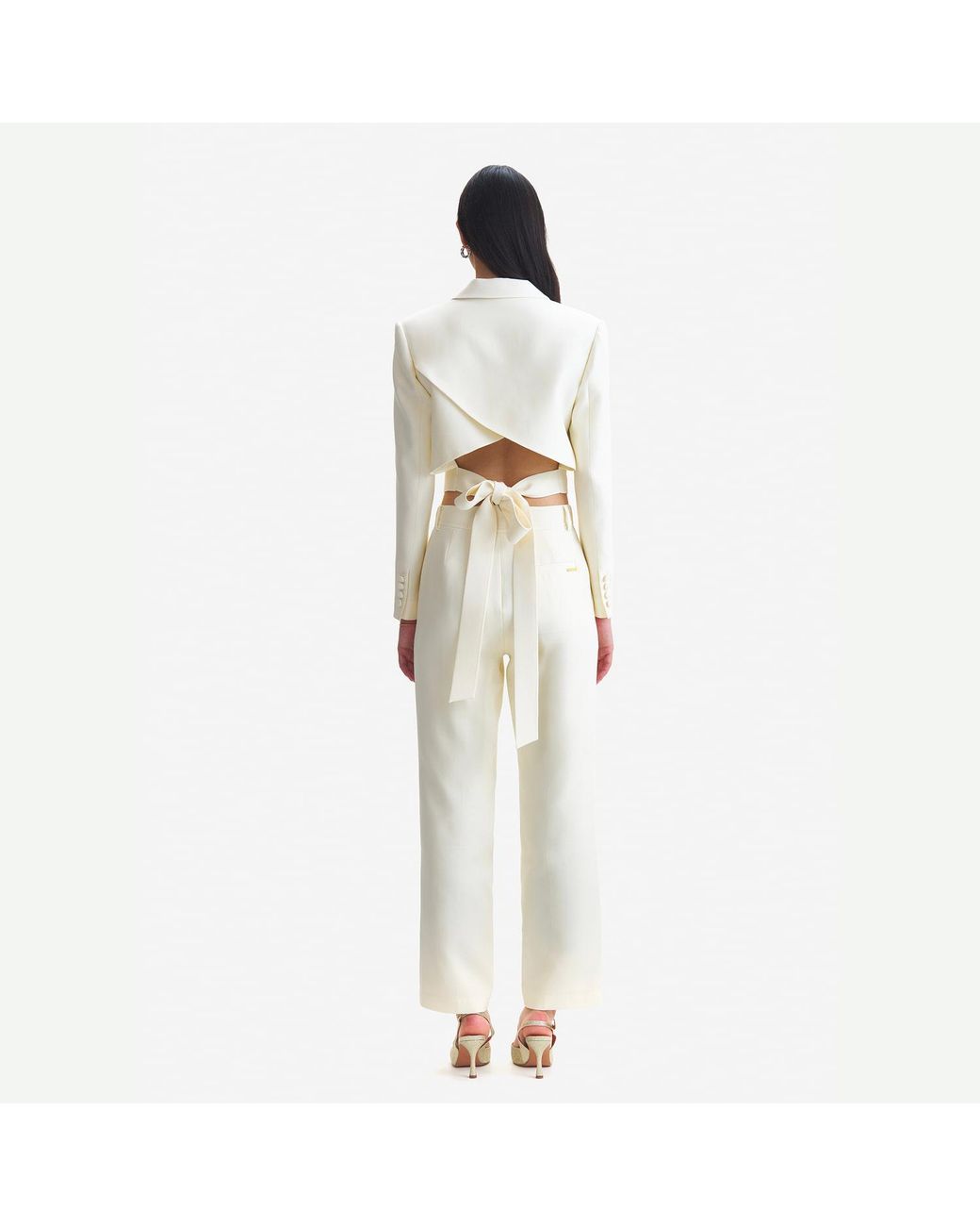 Emma Wallace Natural Lucile Trouser