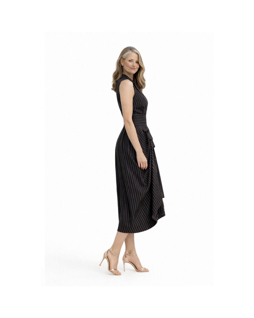 Lumina Eligma Black The Tuxedo Dress